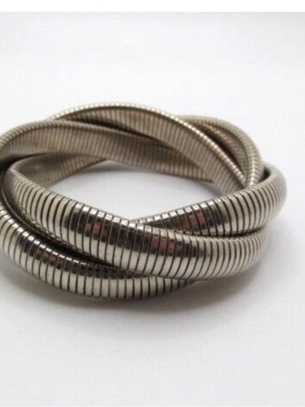 Triple cobra bracelet in Rose gold tone Bangle Bracelet